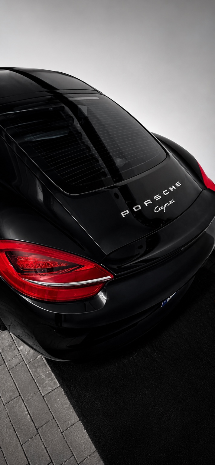 Porsche Cayman Heckansicht